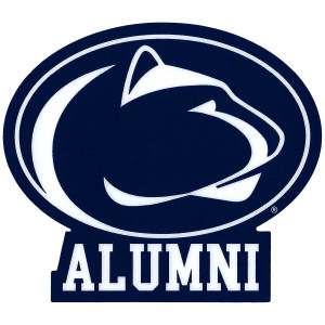 decal Penn State Athletic Logo above Alumni